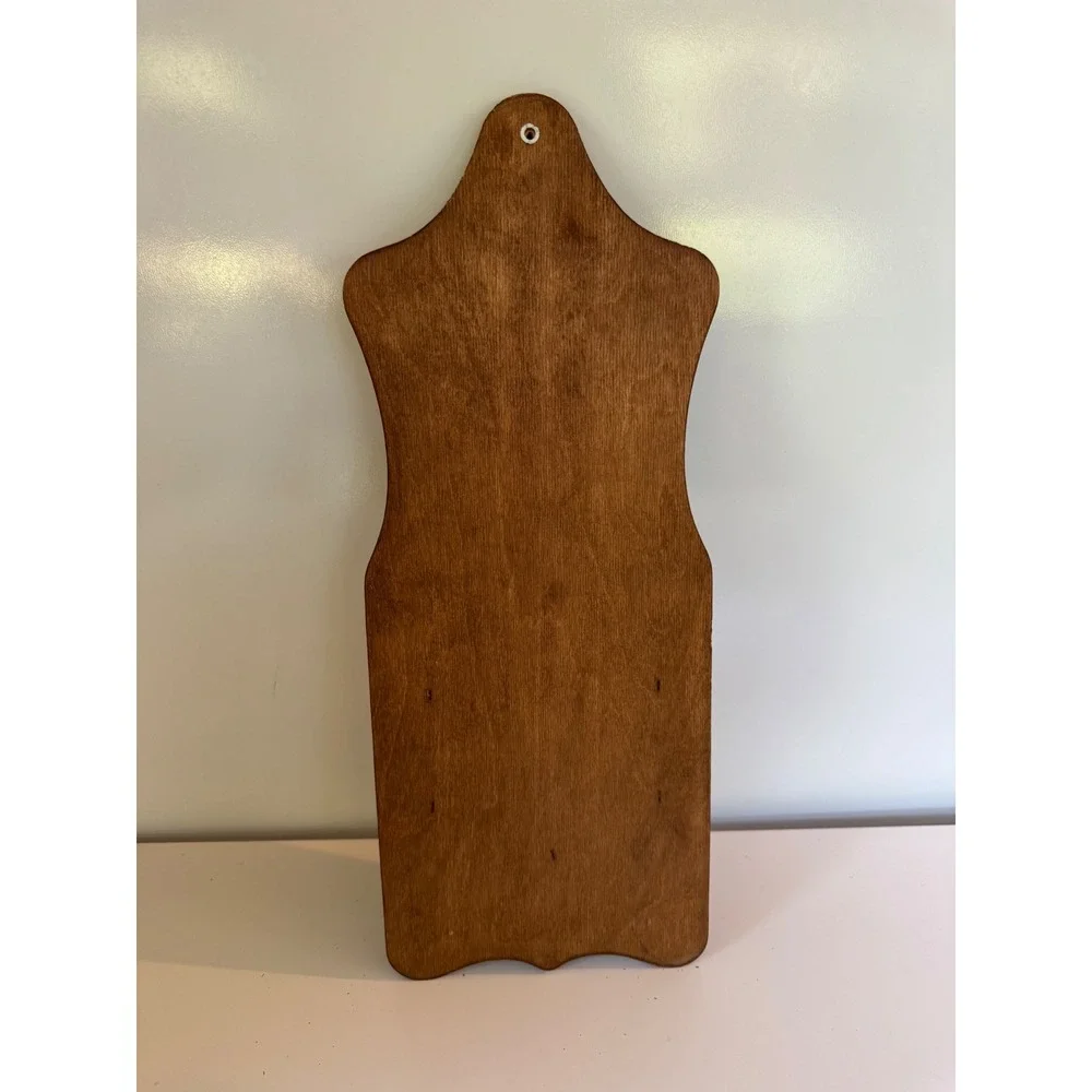 Vintage Wooden Owl Wall Organizer Mail Holder Cork Board Key Rack Rustic Decor